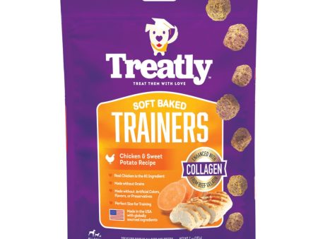 Treatly Soft Baked Trainers Dog Treats Chicken & Sweet Potato, 1ea 5oz. Online