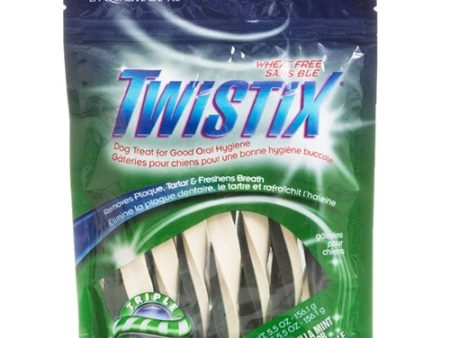 Twistix Wheat Free Dental Dog Treats Vanilla Mint 1ea 5.5 oz, SM Discount