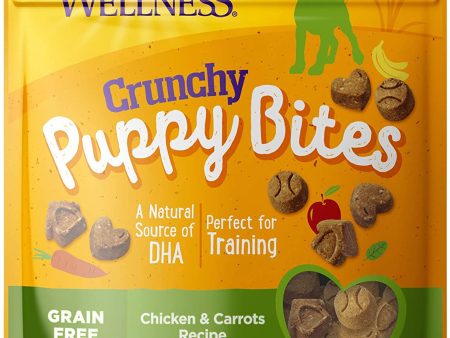 Wellness Puppy Bite Crunchy Chicken Carrot 6oz. For Cheap