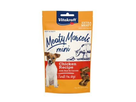 Vitakraft Meaty Morsels Dog Treats Chicken w Beef & Carrots 1ea 1.69 oz Online