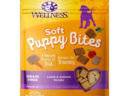 Wellness Puppy Bites Lamb Salmon 3oz. Supply