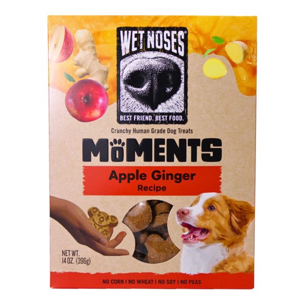 Wet Noses Dog Moments Apple Ginger 14oz. Supply