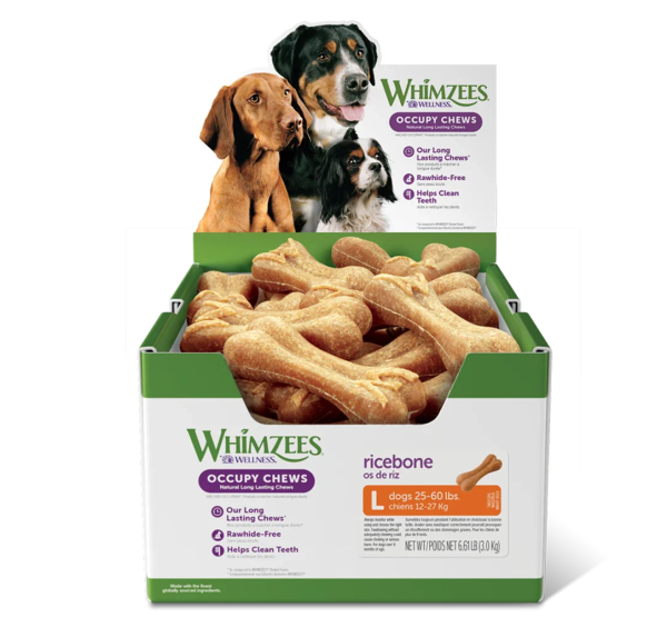 Whimzees Bulk Box Ricebone 50 Count For Discount