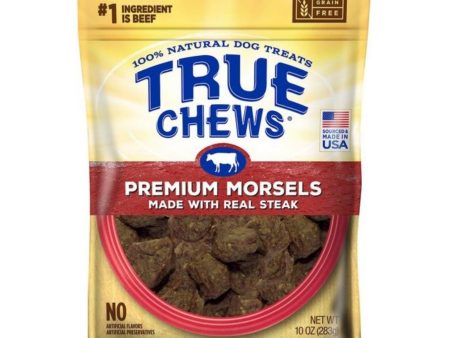 True Chews Morsels Dog 10oz. Steak Fashion