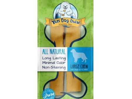 Yeti Dog 2Pk Large Chews 7oz. 25 Yak Milk   Cow Milk Fashion