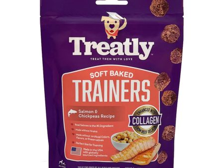 Treatly Soft Baked Trainers Dog Treats Salmon & Chickpeas, 1ea 5oz. Cheap