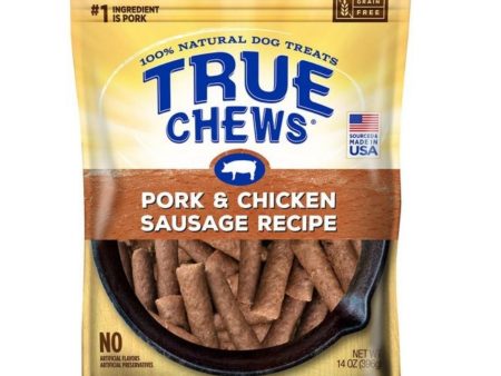 True Chews Premium Recipe Dog 14oz. Pork And Chicken Sausage Supply