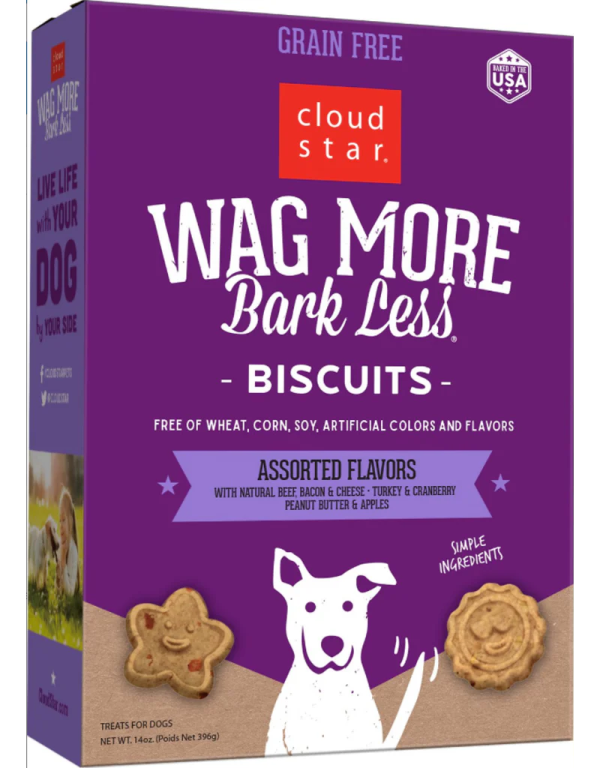 Wagmore Dog Grain Free Baked Assorted 14oz. Online Hot Sale