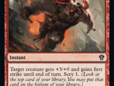 Furious Bellow [Dominaria United] Online now