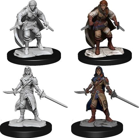 Half-Elf Rogue Dungeons & Dragons Nolzur`s Marvelous Unpainted Miniatures Online Hot Sale