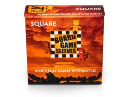 Board Game Sleeves - Square (69x69mm) Hot on Sale