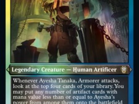 Ayesha Tanaka, Armorer (Foil Etched) [Dominaria United Commander] Online Sale