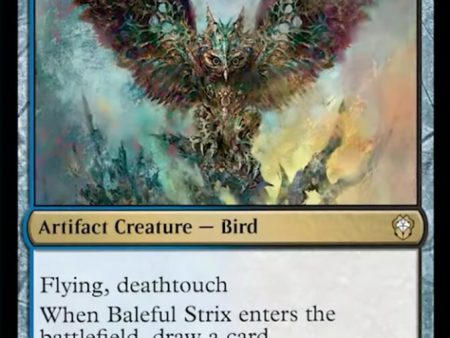 Baleful Strix [Dominaria United Commander] For Discount