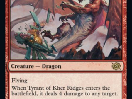 Tyrant of Kher Ridges [The Brothers  War] Online Hot Sale