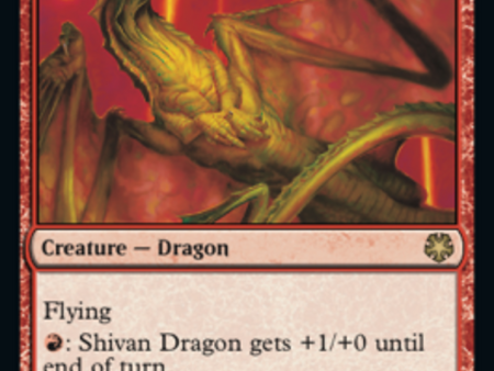 Shivan Dragon [Game Night: Free-for-All] For Sale