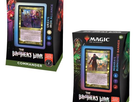 MTG The Brothers  War Commander Deck Online Hot Sale