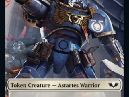 Astartes Warrior (001)    Robot Double-Sided Token [Warhammer 40,000 Tokens] Online Hot Sale