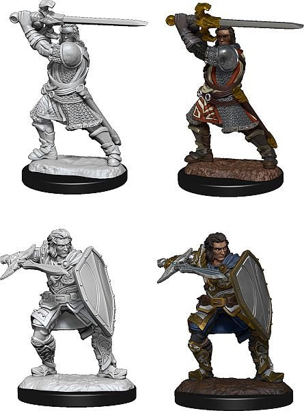 Human Paladin Dungeons & Dragons Nolzur`s Marvelous Unpainted Miniatures For Discount