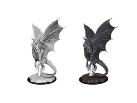 D&D Nolzur s Minis: Wave 11 - Young Silver Dragon Hot on Sale