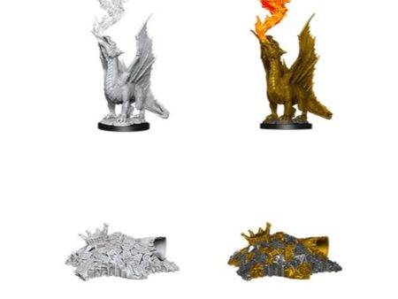 D&D Nolzur s Minis: Wave 11 - Gold Dragon Wyrmling Hot on Sale