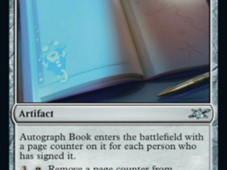 Autograph Book (Galaxy Foil) [Unfinity] on Sale