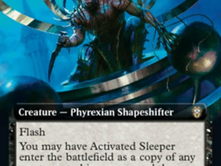 Activated Sleeper (Extended Art) [Dominaria United Commander] Discount