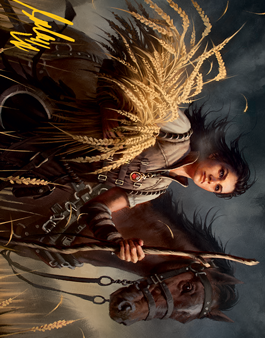 Ambitious Farmhand Art Card (Gold-Stamped Signature) [Innistrad: Midnight Hunt Art Series] Online now