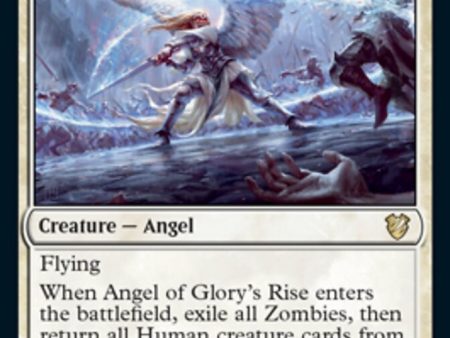 Angel of Glory s Rise [Innistrad: Midnight Hunt Commander] Discount