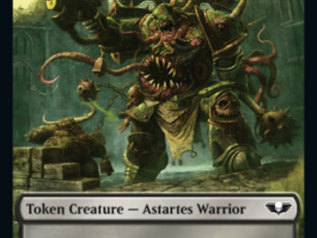 Astartes Warrior    Plaguebearer of Nurgle Double-Sided Token [Warhammer 40,000 Tokens] on Sale