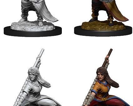 Human Monk Dungeons & Dragons Nolzur`s Marvelous Unpainted Miniatures For Discount