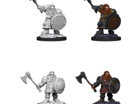 D&D Nolzur s Minis: Wave 11 - Male Dwarf Fighter Online Sale