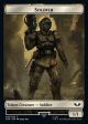 Soldier (002)    Zephyrim Double-Sided Token (Surge Foil) [Warhammer 40,000 Tokens] Sale