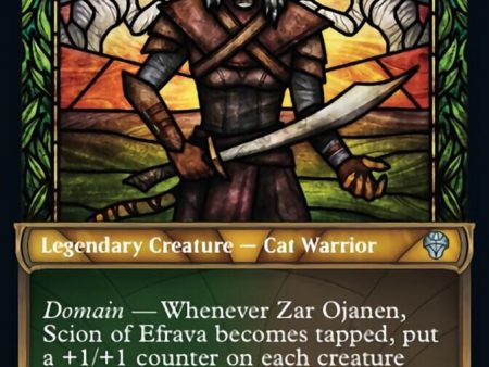 Zar Ojanen, Scion of Efrava (Showcase Textured) [Dominaria United] Discount