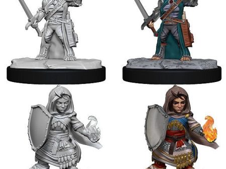 Halfling Cleric Female Pathfinder Deep Cuts Unpainted Miniatures Supply