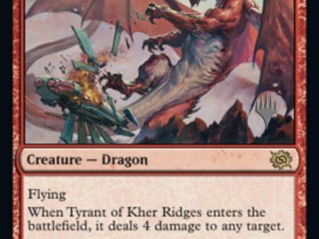 Tyrant of Kher Ridges (Promo Pack) [The Brothers  War Promos] Online