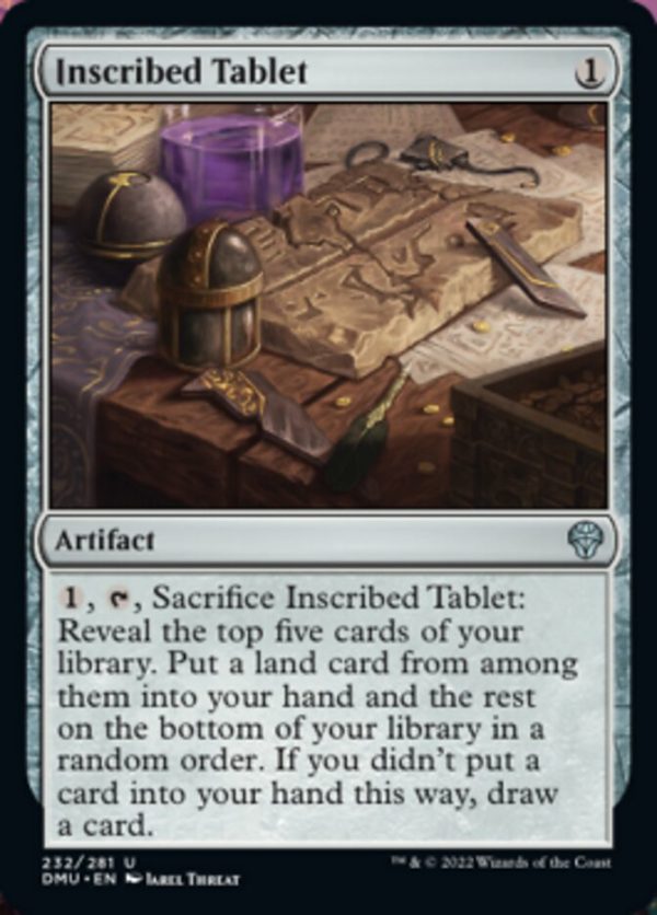 Inscribed Tablet [Dominaria United] on Sale