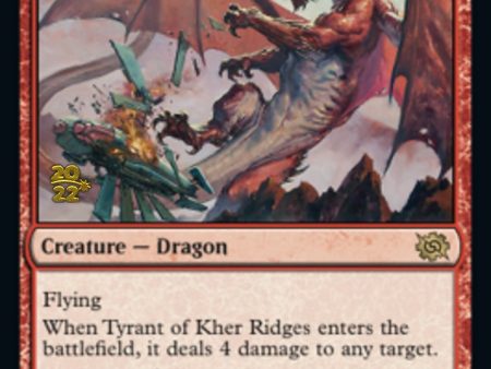 Tyrant of Kher Ridges [The Brothers  War Prerelease Promos] Online Hot Sale