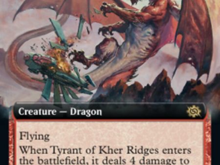 Tyrant of Kher Ridges (Extended Art) [The Brothers  War] For Discount