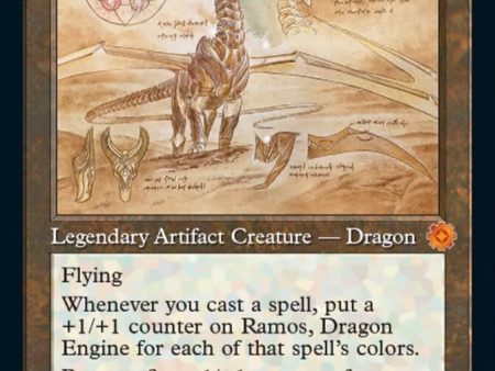 Ramos, Dragon Engine (Retro Schematic) [The Brothers  War Retro Artifacts] Sale