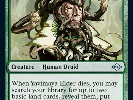 Yavimaya Elder (Foil Etched) [Modern Horizons 2] Supply