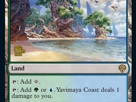 Yavimaya Coast [Dominaria United Prerelease Promos] Online Sale