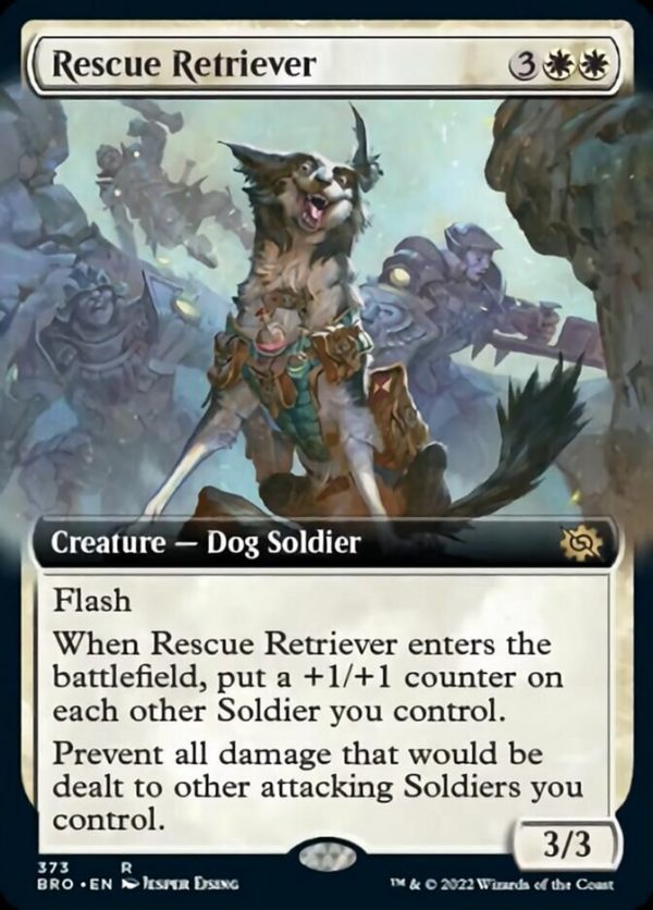 Rescue Retriever (Extended Art) [The Brothers  War] Fashion