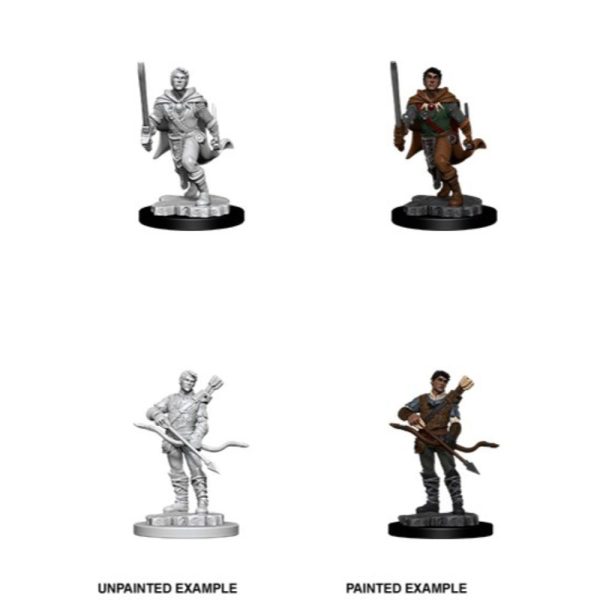 D&D Nolzur s Minis: Wave 11 - Male Human Ranger For Discount