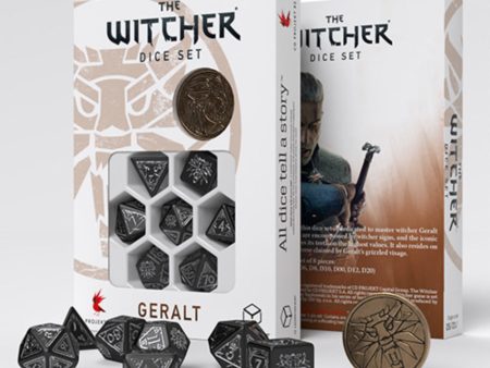 The Witcher Dice Set Geralt Silver Sword on Sale