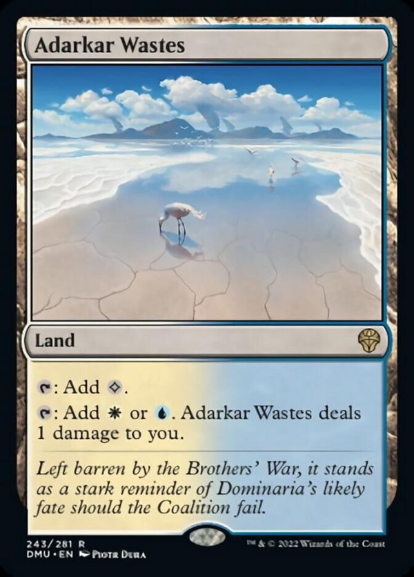 Adarkar Wastes [Dominaria United] For Cheap