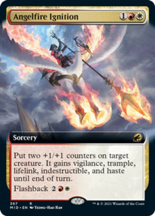 Angelfire Ignition (Extended Art) [Innistrad: Midnight Hunt] Cheap