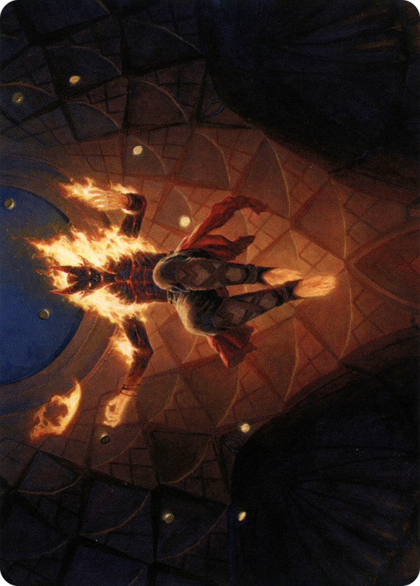 Yusri, Fortune s Flame Art Card [Modern Horizons 2 Art Series] For Sale