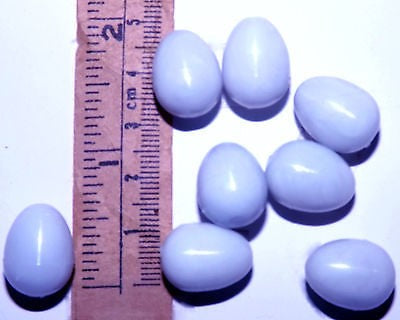 SMALL PLASTIC EGG (BLUE) For Sale