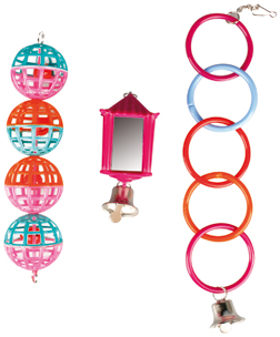 TOY PARAKEETS  RING-BALL-LATERN Online Sale